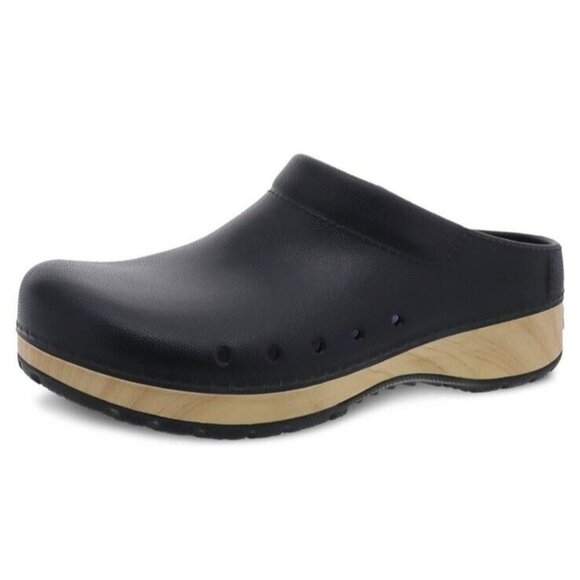 NWOB Dansko Women's Kane Clog Mule- Black EVA Sz 39 - Picture 1 of 8